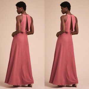 Jill Stuart Iva Crepe Maxi Dress